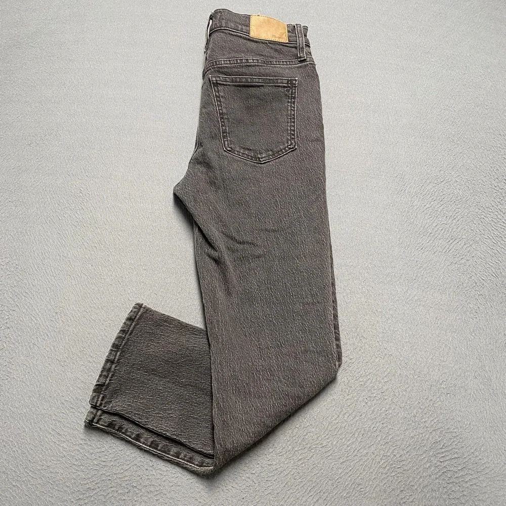 Madewell Jeans Womens 25P Black The Perfect Vintage Jean‎ Straight Leg Denim
